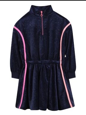 Billieblush velour sparkle dress
